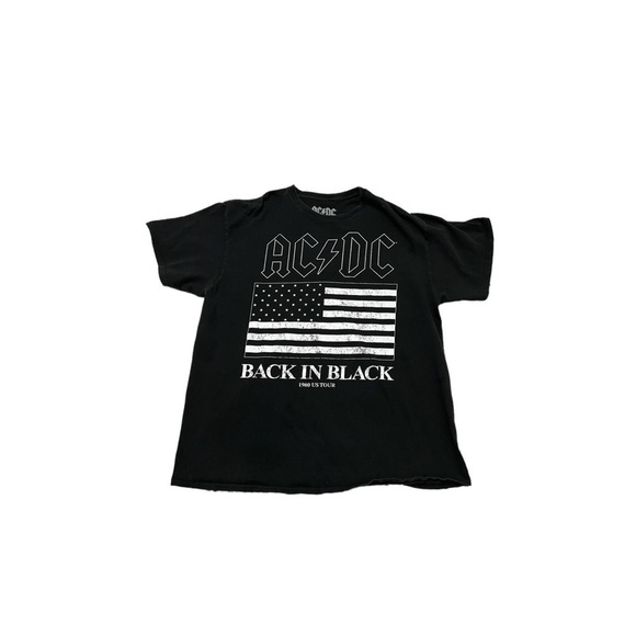 AC/DC Back in Black Tee Size XL - Picture 1 of 5